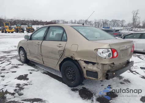 2004 Toyota Corolla Le из США, поврежденный, VIN 2T1BR32E74C167802